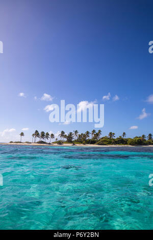 St. Vincent und die Grenadinen, Tobago Cays, Petit Tabac Stockfoto