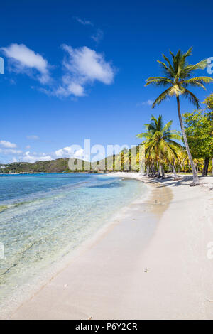 St. Vincent und die Grenadinen, Mustique, Brittania Bay Beach Stockfoto