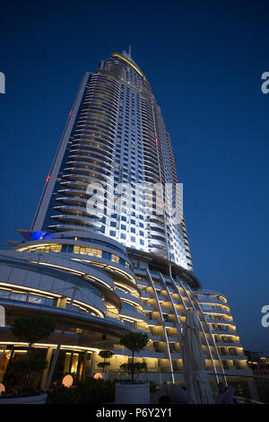 Die Adresse Downtown Hotel, Downtown, Dubai, Vereinigte Arabische Emirate Stockfoto