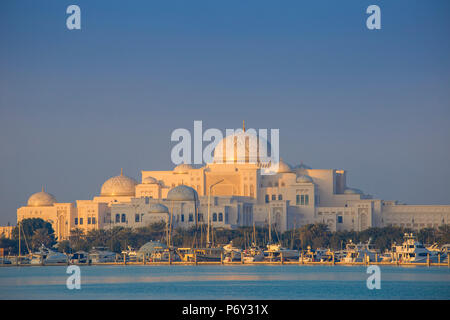 Die Vereinigten Arabischen Emirate, Abu Dhabi, Presidential Palace Stockfoto