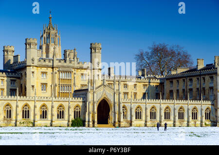 Großbritannien, England, Cambridge, St. John's College Stockfoto