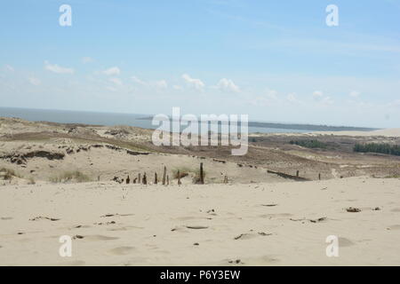 Der toten Dünen Nida, Litauen Stockfoto