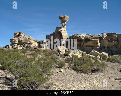 Ischigualasto Provincial Park, San Juan, Argentinien Stockfoto