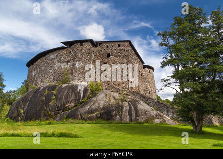 Mittelalterliche schwedische Raseborg (Raasepori) Schloss in Raasepori, Finnland Stockfoto