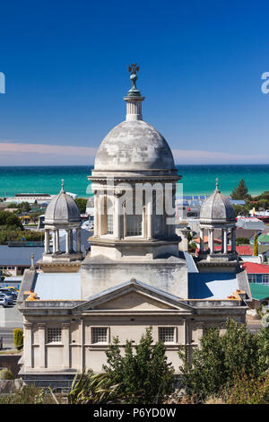 Neuseeland, Südinsel, Otago Oamaru, erhöhten Blick auf die St. Patrick's Basilika Stockfoto