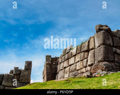 Ruinen von Sacsayhuaman, Cusco Region, Peru Stockfoto