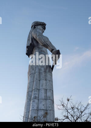 Mutter Georgiens Statue, Tbilisi Stockfoto