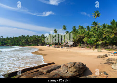 Sri Lanka, Südküste, Tangalla, goyambokka Strand Stockfoto