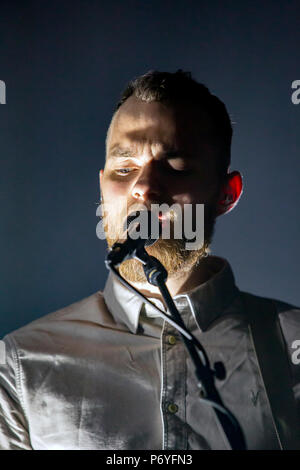 Ásgeir live in concert Stockfoto