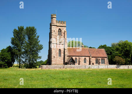 St. Peters Kirche Stoke on Tern Shropshire West Midlands England Großbritannien Stockfoto