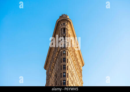 Das Flatiron Building, New York, USA Stockfoto