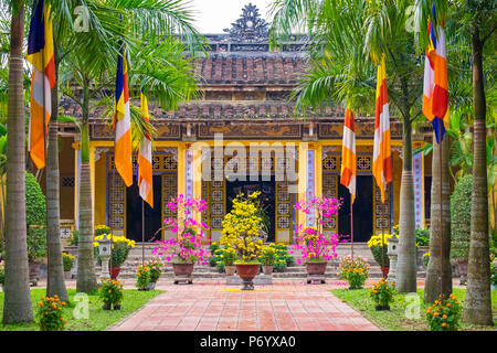 Dieu de Pagode (Chua Dieu De) buddhistische Tempel in Hue, Provinz Thua Thien-Hue, Vietnam Stockfoto