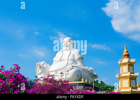 Asien, Südostasien, Vietnam, Mekong Delta, My Tho, Vinh Trang, buddhistische Tempel Stockfoto