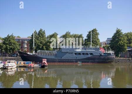 Thekla, Veranstaltungsort für Live-Musik und Club on a Boat, Bristol, Großbritannien Stockfoto