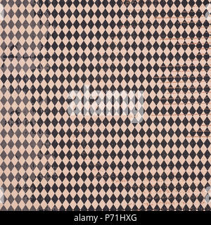 Schwarz und Beige Lutschtabletten wrapper Design Stockfoto