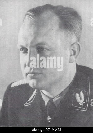 English: Reichsstudentenführer Dr. Gustav Adolf Scheel. 1937 56 RStF Scheel Stockfoto
