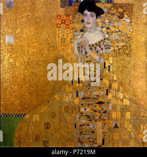 . Adele Bloch-Bauer Portrait Alternativer Titel (s): Adele Bloch-Bauer I 1907 44 Gustav Klimt 046 Stockfoto