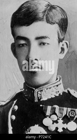 Kronprinz von Japan (jetzt Kaiser) 1921 Stockfoto