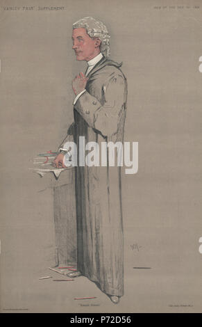 Männer des Tages Nr. 1301: Karikatur von Sir ja Simon Kt KC. Bildunterschrift lautet: 'Simple Simon". 18 Oktober 1911 51 Johannes Allsebrook Simon, Vanity Fair, 1911-10-18 Stockfoto