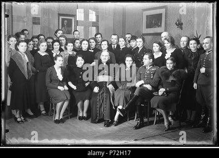 67 Narcyz Witczak-Witaczy ński-Rodzina wojskowa (107-875-1) Stockfoto