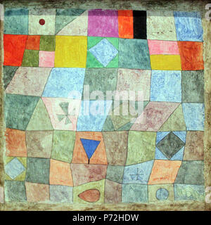 . Englisch: freundliches Spiel English: freundliches Spiel Français: Un jeu Amical: 1933 1 1933 Klee freundliches Spiel anagoria Stockfoto