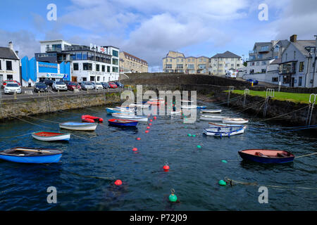 Portrush Harbour, County Antrim, Ulster, Nordirland, Großbritannien, Europa Stockfoto