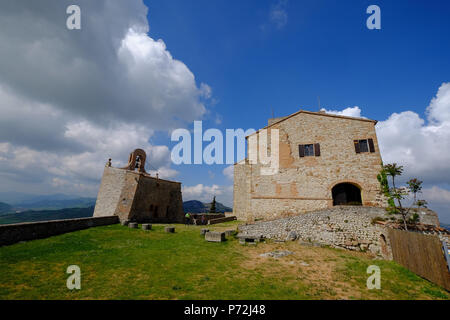 Rocca Malatestiana, Malatesta Schloss, Verucchio, Rimini, Emilia Romagna, Italien, Europa Stockfoto