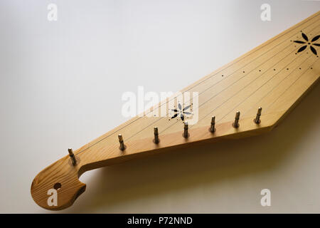 Kannel, Estnisch traditionellen Harfe Musikinstrument für Volksmusik in Estland, Finnland. Stockfoto