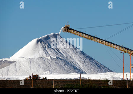 Rio Tinto Salz, Port Hedland, Western AustraliaRio Tinto Salz, Port Hedland, Western Australia Stockfoto