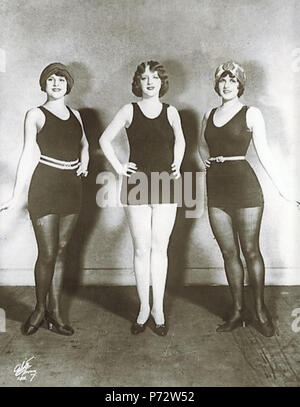 Lina Basquette, Beryl Halley, Dorothy Knapp. 1920 s 10 Basquette Halley Knapp Stockfoto
