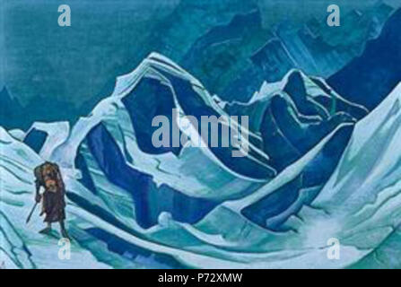 Die Arbeit von Nicholas Roerich. Vor 1947 18 Guru - kambala-1925.jpg! PinterestLarge Stockfoto