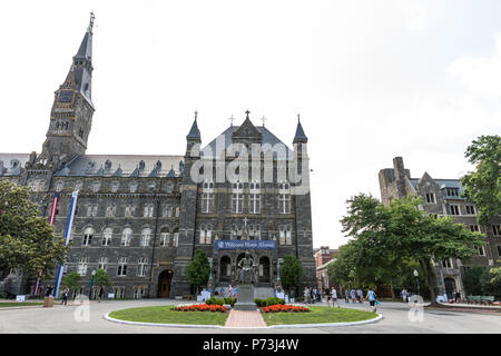 Der Georgetown University. Washington DC, USA Stockfoto