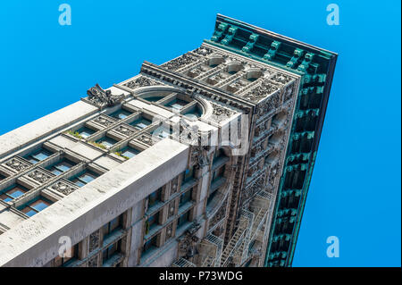 USA, New York - 22. September 2010: Die Seide exchange Gebäude - jetzt Hagging Gebäude - entworfen von John Townsend an der Ecke Broadway und Mercer Stockfoto