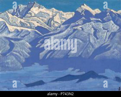 Die Arbeit von Nicholas Roerich. Vor 1947 3 Alle - ridge PinterestLarge-1924.jpg! Stockfoto