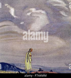 Die Arbeit von Nicholas Roerich. Vor 1947 9 Durch die Kante PinterestLarge-1915.jpg! Stockfoto