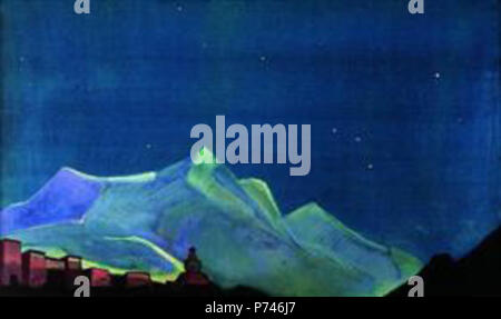 Die Arbeit von Nicholas Roerich. Vor 1947 44 Royal - Kloster PinterestLarge-1932.jpg! Stockfoto