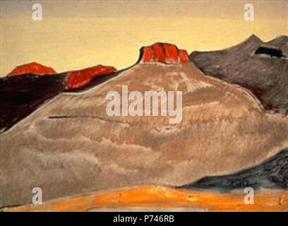 Die Arbeit von Nicholas Roerich. Vor 1947 45 santa-fe-1921.jpg! PinterestLarge Stockfoto