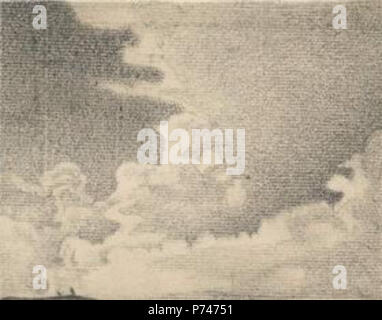 Die Arbeit von Nicholas Roerich. Vor 1947 46 Skizze-von-Landschaft-und-Wolken-1.jpg! PinterestLarge Stockfoto