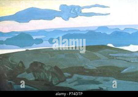 Die Arbeit von Nicholas Roerich. Vor 1947 50 Denken PinterestLarge-1918.jpg! Stockfoto