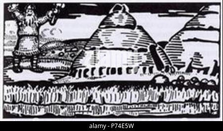 Die Arbeit von Nicholas Roerich. Vor 1947 51 Untitled-1908.jpg! PinterestLarge Stockfoto