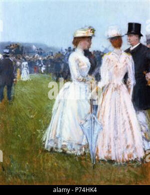 Arbeit von Childe Hassam. Vor 1935 135 Hassam-an-d-Grand-prix Stockfoto