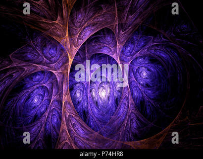 Zusammenfassung Hintergrund Element. Fraktale Grafiken Serie. Stockfoto