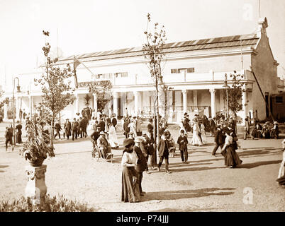 Die Neuseeland Pavillon, der französisch-britischen Ausstellung in der Weißen Stadt, London, 1908 Stockfoto