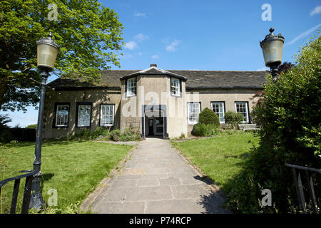 Freunde treffen Haus Lancaster England Großbritannien Stockfoto