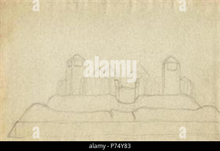 Die Arbeit von Nicholas Roerich. Vor 1947 54 Yaroslavna-s-PinterestLarge beklagen.jpg! Stockfoto