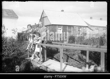 67 Narcyz Witczak-Witaczy ński-Rodzina Mańków (107-580-2) Stockfoto