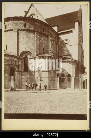 23 Kathedrale Saint-Caprais d'Agen-J-A Brutails - Université Bordeaux Montaigne - 1462 Stockfoto