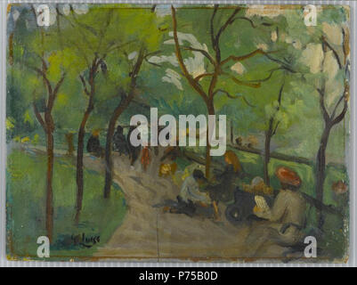 . Prospect Park zwischen 1902 und 1910 19 Brooklyn Museum - Prospect Park - George Benjamin Luks - Gesamt Stockfoto