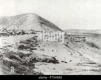 Russisch: "". 1870 142 Ilia Efimovich Repin (1844-1930) - Shiryaev buerak (1870) Stockfoto