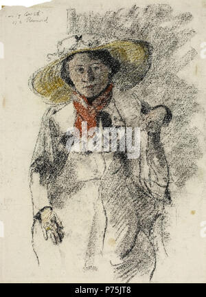 . Portrait von Charlotte Berend-Corinth 1912 158 Lovis Corinth Charlotte Korinth 1912 Stockfoto